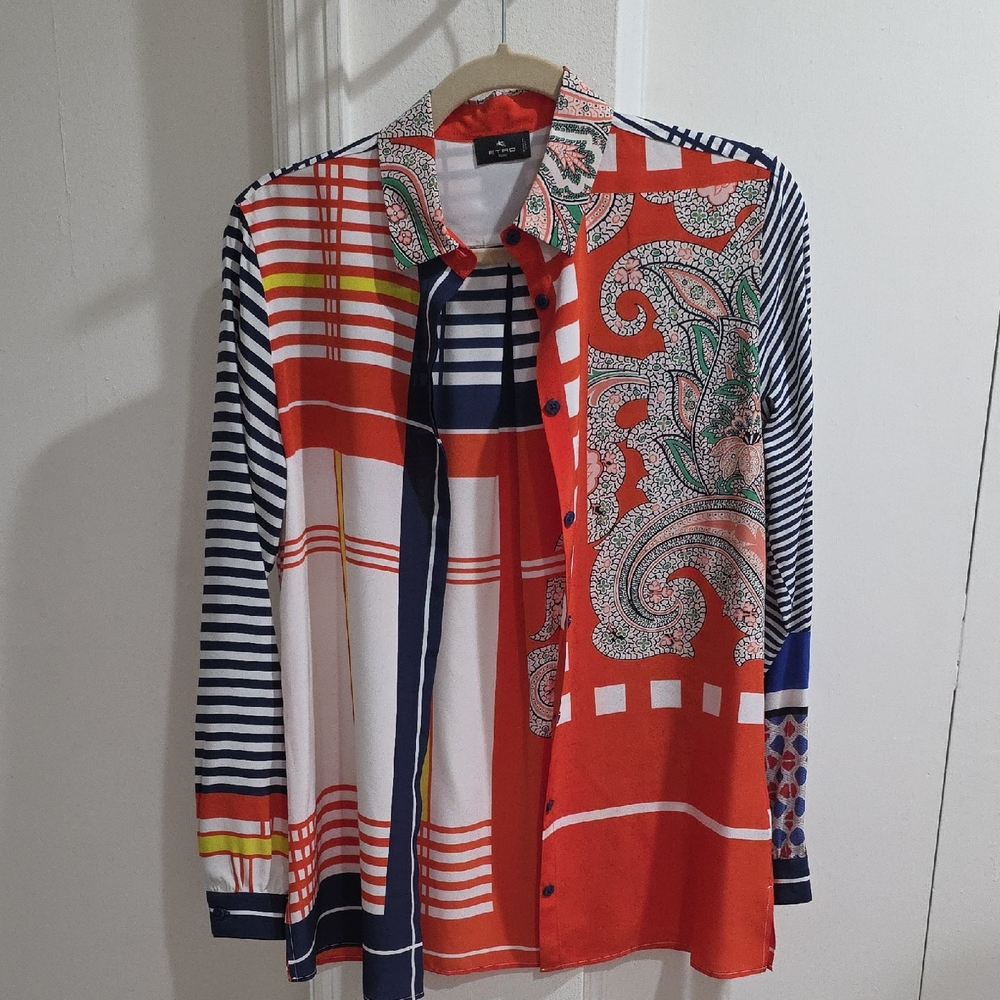 Etro Multicolor Patterned Blouse